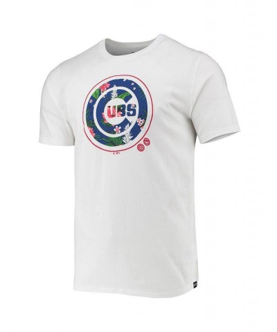 Men's x '47 Brand White Chicago Cubs Everyday T-shirt $22.94 T-Shirts