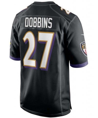 Men's J.K. Dobbins Black Baltimore Ravens Game Jersey $43.40 Jersey