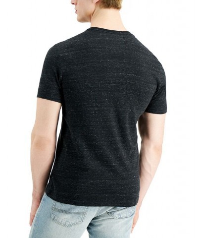 Men's Nep Crew T-Shirt Black $8.61 T-Shirts