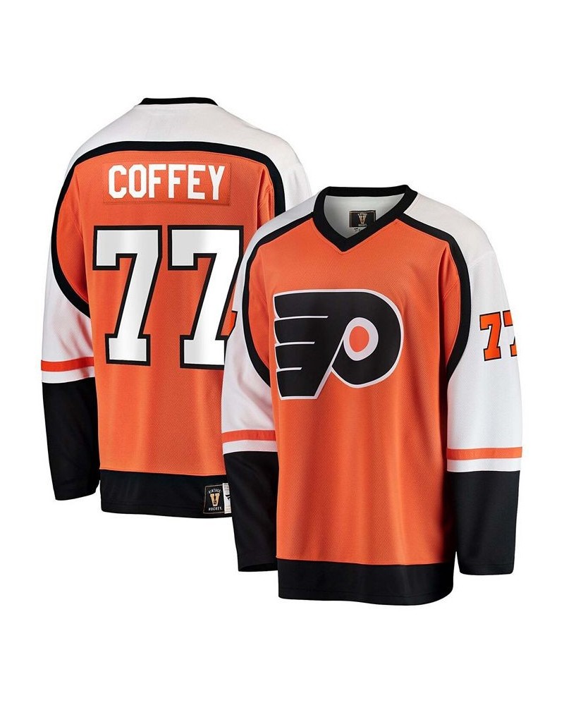 Men's Paul Coffey Orange Philadelphia Flyers Premier Breakaway Retired Player Jersey $56.17 Jersey