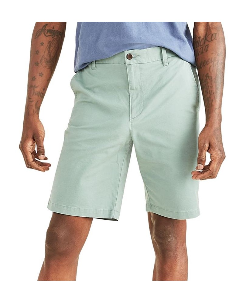 Men's Big & Tall Ultimate Supreme Flex Stretch Solid Shorts Green $12.23 Shorts