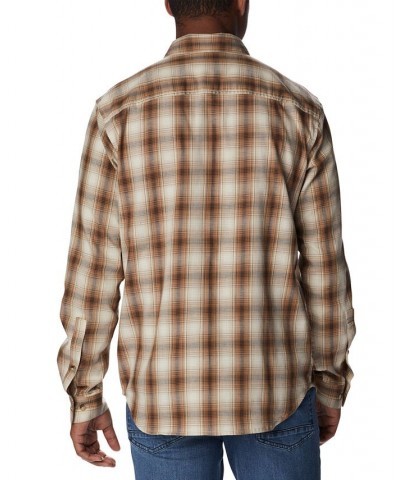 Men's Vapor Ridge III Long Sleeve Shirt Tan/Beige $20.50 Shirts