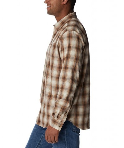 Men's Vapor Ridge III Long Sleeve Shirt Tan/Beige $20.50 Shirts