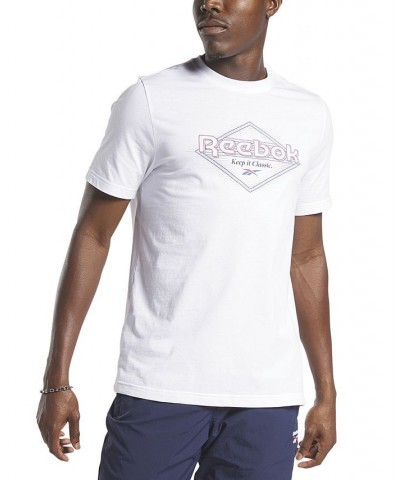 Men's Keep It Classic Logo T-Shirt White $15.53 T-Shirts