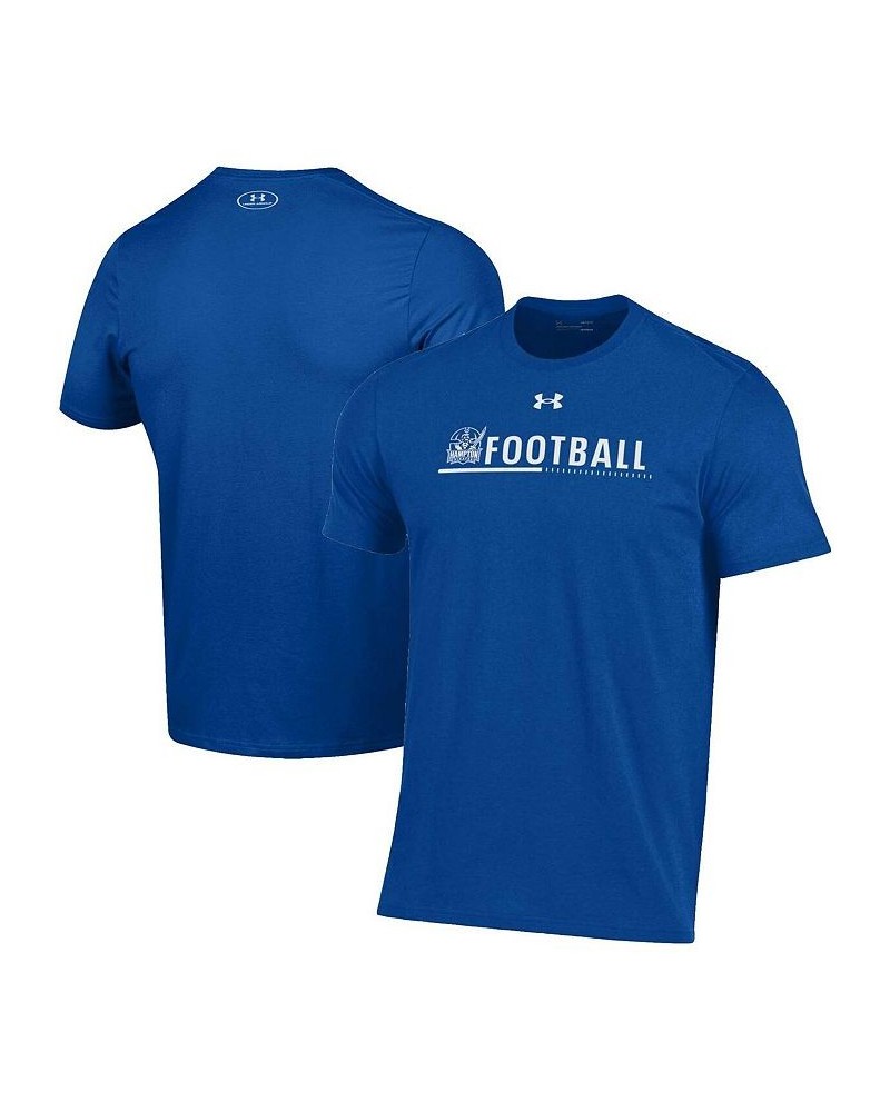 Men's Royal Hampton Pirates 2022 Sideline Football Performance Cotton T-shirt $22.94 T-Shirts