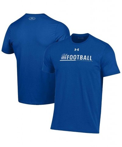 Men's Royal Hampton Pirates 2022 Sideline Football Performance Cotton T-shirt $22.94 T-Shirts