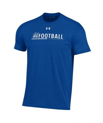 Men's Royal Hampton Pirates 2022 Sideline Football Performance Cotton T-shirt $22.94 T-Shirts