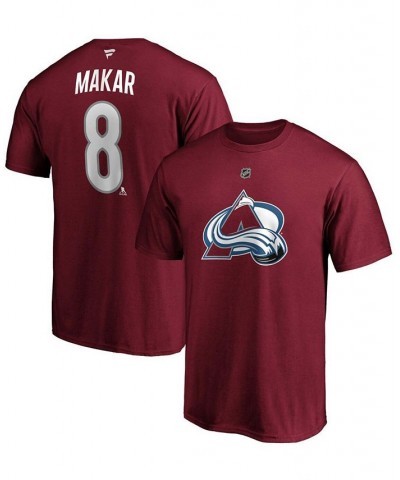 Men's Cale Makar Burgundy Colorado Avalanche Authentic Stack Player Name and Number T-shirt $14.62 T-Shirts