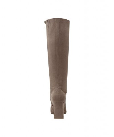 Women's Kyla Tall Dress Boots Tan/Beige $73.14 Shoes