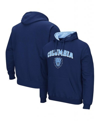 Men's Navy Columbia University Arch and Logo Pullover Hoodie $26.95 Sweatshirt