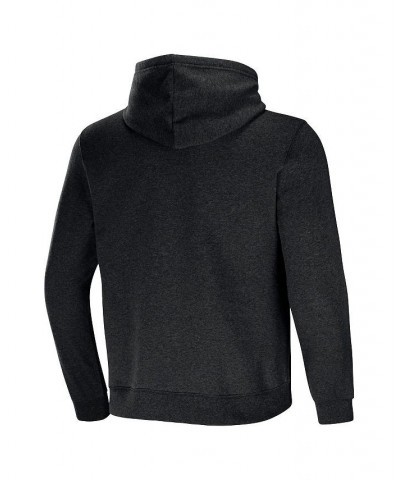 Men's NFL x Darius Rucker Collection by Heather Charcoal Las Vegas Raiders Radar Pullover Hoodie $34.31 Sweatshirt