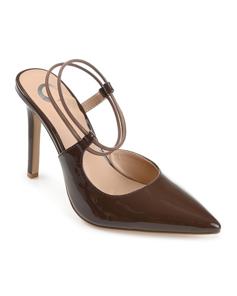 Women's Gracelle Stiletto Brown $41.80 Shoes