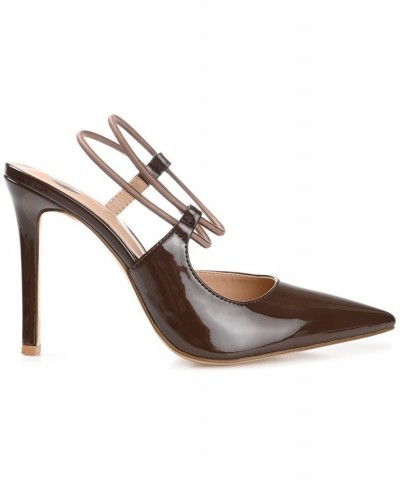 Women's Gracelle Stiletto Brown $41.80 Shoes