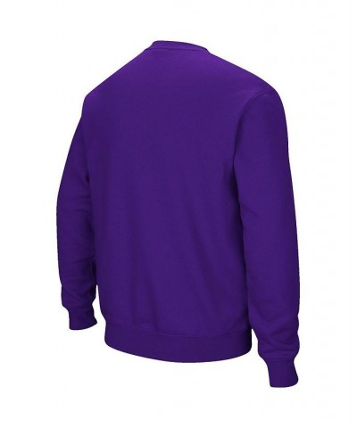 Men's Purple Minnesota State University Mankato Arch & Logo Pullover Sweatshirt $32.99 Sweatshirt