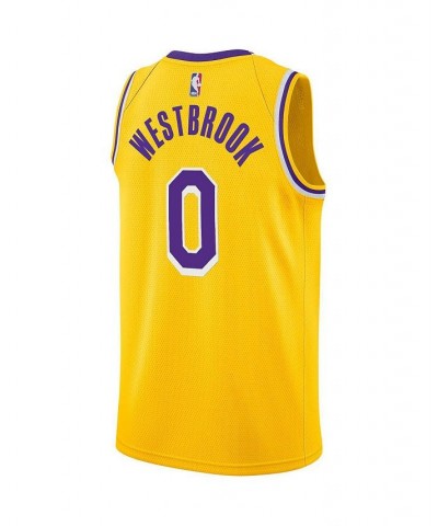 Men's Russell Westbrook Gold Los Angeles Lakers 2020/21 Swingman Player Jersey - Icon Edition $36.80 Jersey