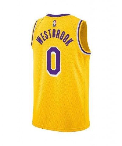 Men's Russell Westbrook Gold Los Angeles Lakers 2020/21 Swingman Player Jersey - Icon Edition $36.80 Jersey