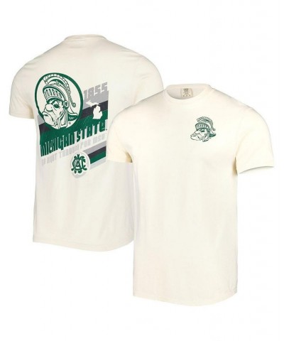 Men's Cream Michigan State Spartans Vault Vintage-Like Comfort Color T-shirt $18.45 T-Shirts