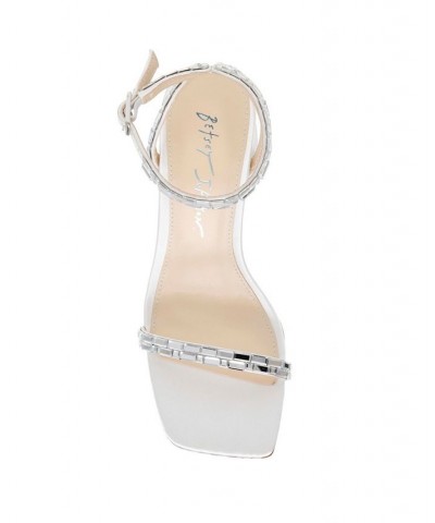 Women's Scott Evening Sandals Ivory/Cream $54.50 Shoes