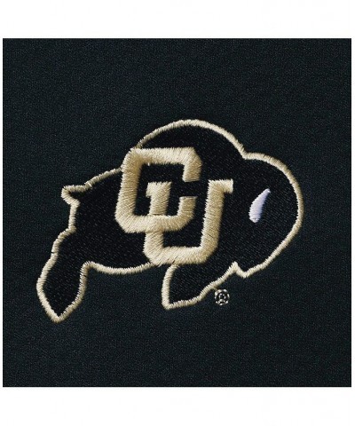 Men's Black Colorado Buffaloes Primary Logo Training Performance Quarter-Zip Jacket $36.75 Jackets