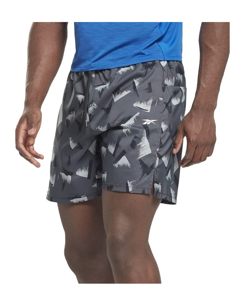 Men's Sweat-Wicking Running Shorts Black $22.75 Shorts