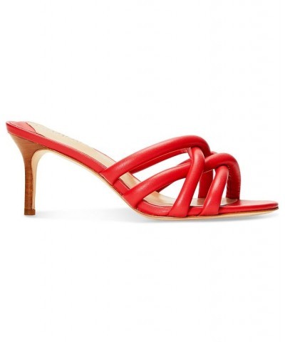 Women's Liliana Dress Sandals Red $37.95 Shoes