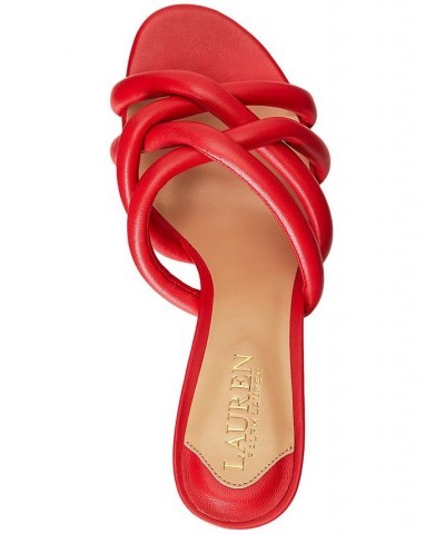 Women's Liliana Dress Sandals Red $37.95 Shoes