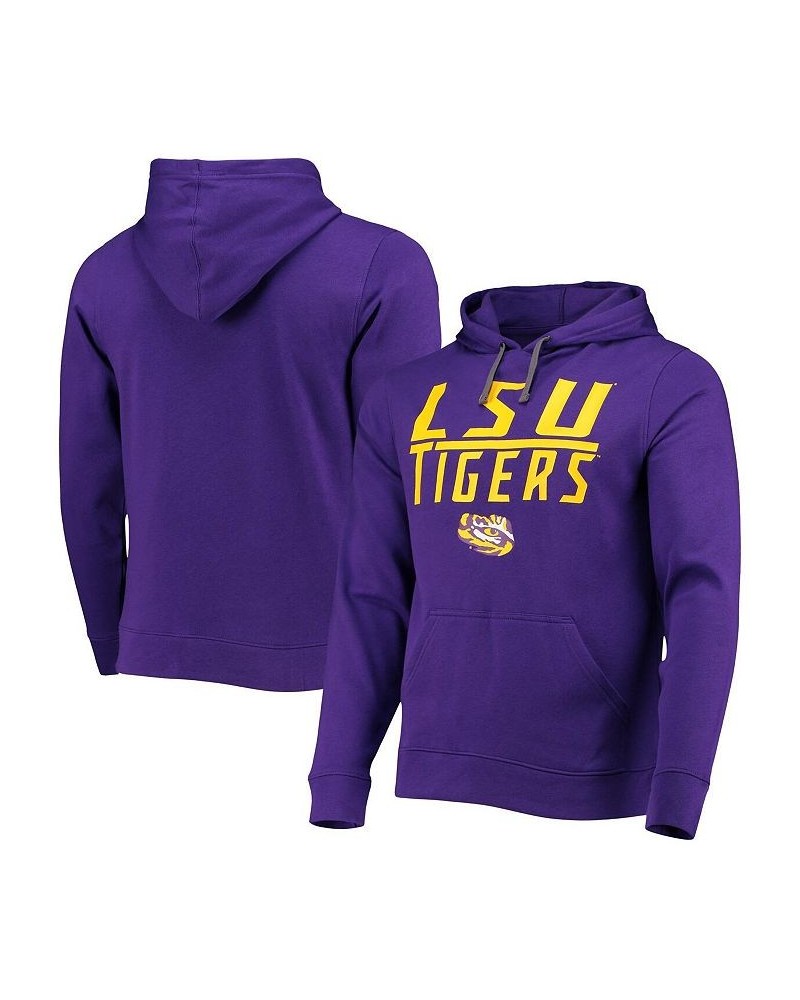 Men's Branded Purple LSU Tigers Favorite Longshot Pullover Hoodie $25.37 Sweatshirt