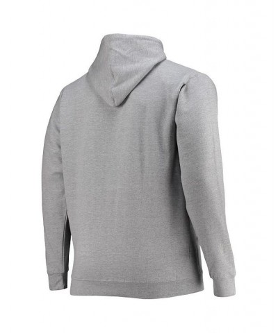 Men's Heather Gray Alabama Crimson Tide Big and Tall Arch Over Logo Powerblend Pullover Hoodie $34.50 Sweatshirt