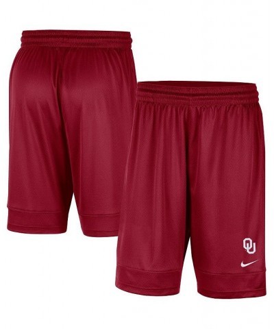 Men's Crimson Oklahoma Sooners Fast Break Team Performance Shorts $22.50 Shorts