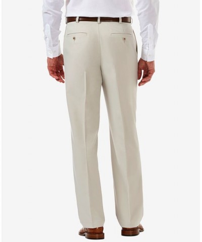 Men's Cool 18 PRO Classic-Fit Expandable Waist Pleated Stretch Dress Pants String $24.20 Pants