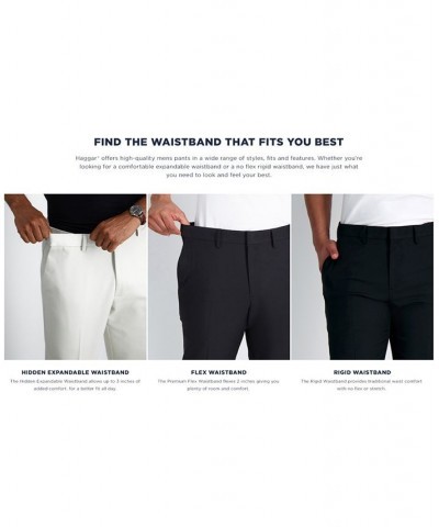 Men's Cool 18 PRO Classic-Fit Expandable Waist Pleated Stretch Dress Pants String $24.20 Pants