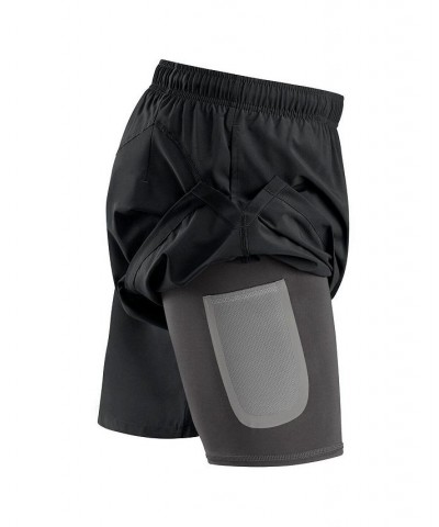 Men's Branded Black Los Angeles Kings Authentic Pro Rink Shorts $26.10 Shorts