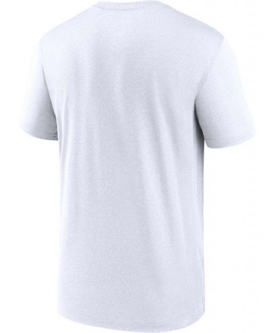 Men's White Los Angeles Chargers Team Legend Icon Performance T-shirt $20.70 T-Shirts