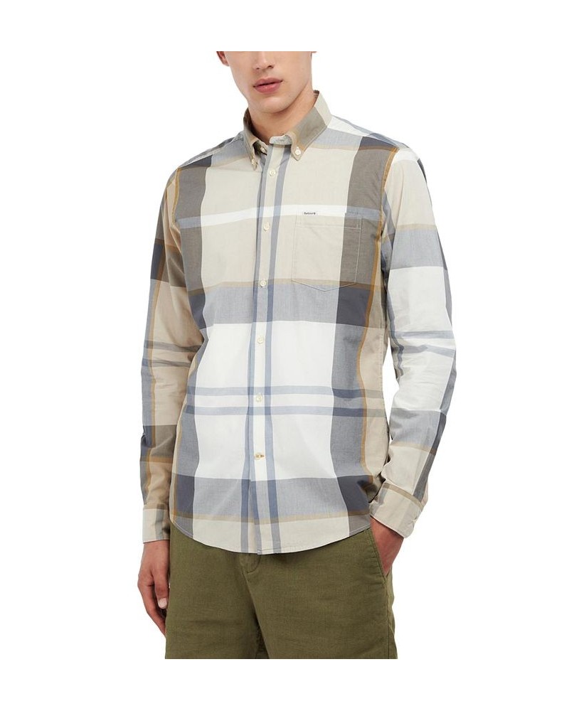 Men's Harris Tailored Shirt Kielder Blue Tartan $54.00 Shirts