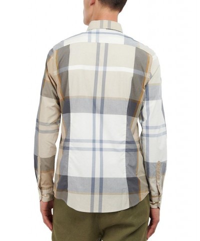 Men's Harris Tailored Shirt Kielder Blue Tartan $54.00 Shirts