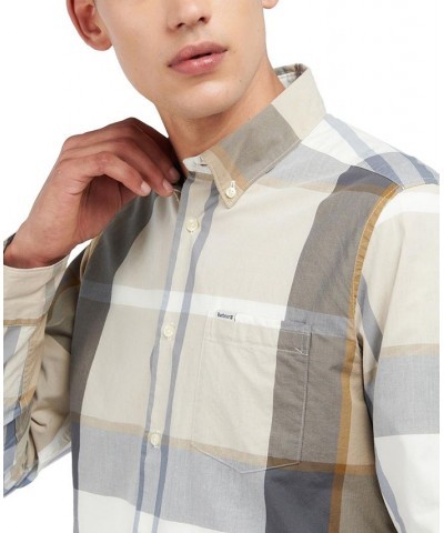 Men's Harris Tailored Shirt Kielder Blue Tartan $54.00 Shirts