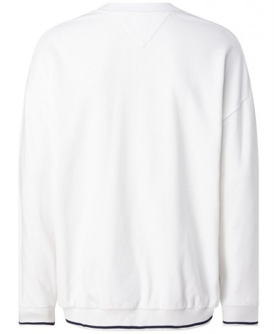 Men's Skater Logo Crewneck White $43.61 Sweatshirt