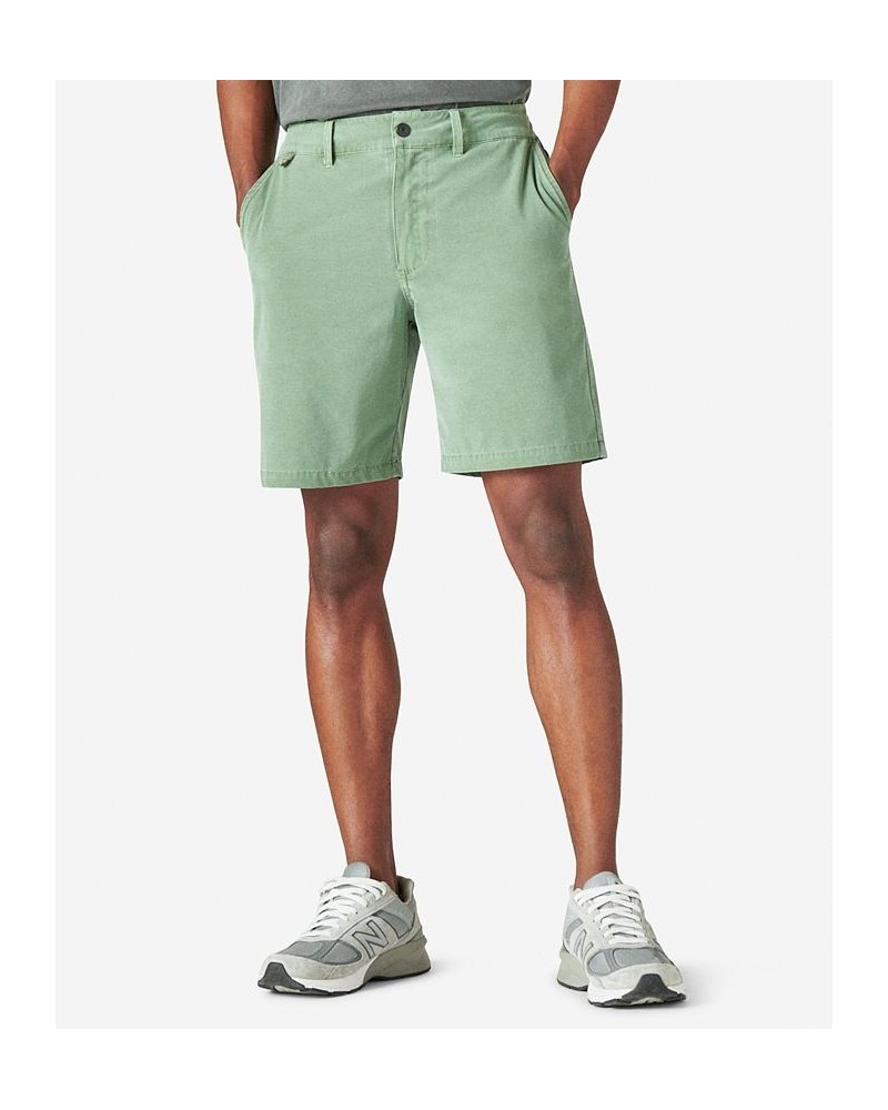 Men's Classic Fit Hybrid 8" Stretch Shorts Green $39.75 Shorts