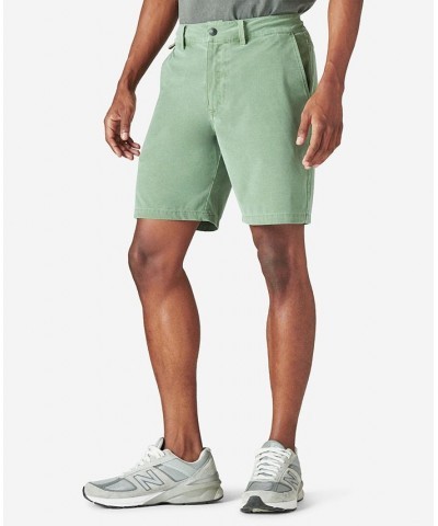 Men's Classic Fit Hybrid 8" Stretch Shorts Green $39.75 Shorts