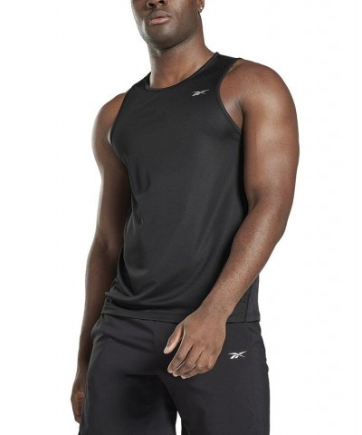 Men's Running Speedwick Reflective Tank Top Black $17.85 T-Shirts