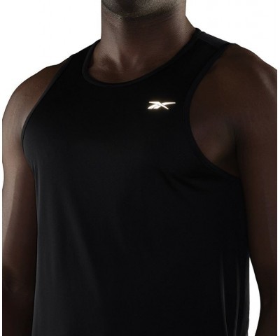 Men's Running Speedwick Reflective Tank Top Black $17.85 T-Shirts