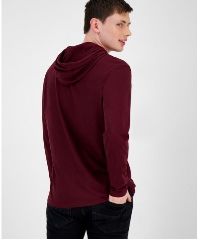 Men's Drawstring Hoodie PD03 $17.26 Sweatshirt