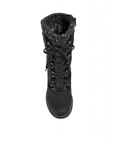 Stark Waterproof Thermal Cold Weather Women's Boot Black $97.51 Shoes