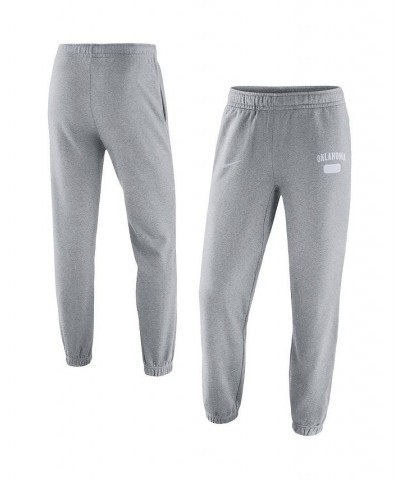 Men's Heathered Gray Oklahoma Sooners Saturday Fleece Pants $36.00 Pants