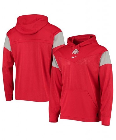 Men's Ohio State Buckeyes Sideline Jersey Pullover Hoodie $52.80 Sweatshirt