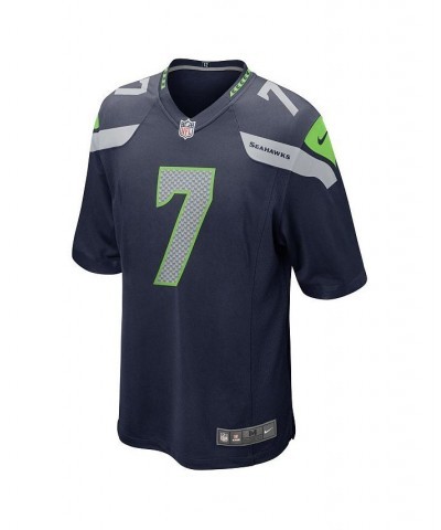 Men's Geno Smith College Navy Seattle Seahawks Game Jersey $58.80 Jersey