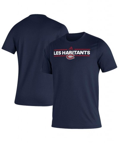 Men's Navy Montreal Canadians Dassler Creator T-shirt $19.79 T-Shirts