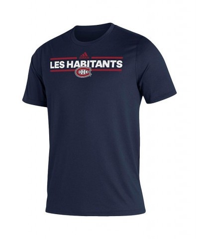 Men's Navy Montreal Canadians Dassler Creator T-shirt $19.79 T-Shirts