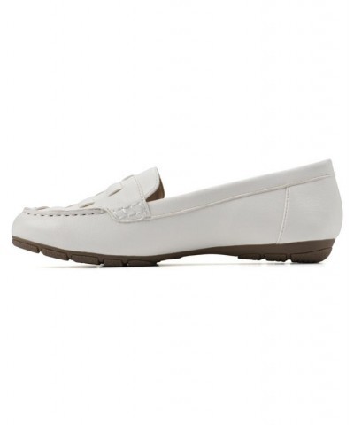 Women's Giver Moc Comfort Loafer Ecru, Tumbled, Smooth $28.98 Shoes