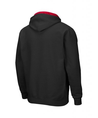 Men's Black Louisville Cardinals Arch and Logo 3.0 Full-Zip Hoodie $28.20 Sweatshirt